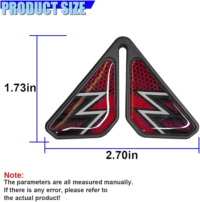 Craedli 2PCS Sport Style Car Door Edge Protector, Anti-Collision Automotive Door Corner Guards, Universal Self-Adhesive Vehicle Exterior Decoration Accessories for Car, Truck, SUV (Red)