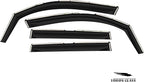 Voron Glass in-Channel Extra Durable Rain Guards for Subaru Forester 2019-2024, Window Deflectors, Vent Window Visors, 4 Pieces - 200714