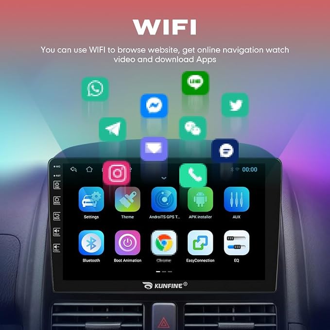 for Kia Rio 2012-2015 RHD Car CarPlay Android Auto Navigation Stereo GPS Radio Reverse Camera Display 9" IPS Touchscreen Headunit Tablet Pad Media Player, if Applicable Quad Core 4G+64G