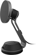 MagicMount Charge Pro Qi2 Home/Office MagSafe Suction Mount, 15W Fast Wireless Charger Magnetic Cell Phone Holder Compatible with iPhone 16/15/14/13/12 Pro Max Plus and Samsung Galaxy S25