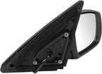 Passenger Side Mirror Assembly Power Textured Black Foldaway Compatible with 2011-2013 Kia Sorento