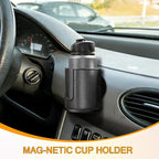 Magnetic Cup Holder, Car Cup Holder Expander, Fully Covered Anti-Fall Magnetic Drink Holder, Auto Organizer Accessories Magnetic Drink Holders for Tractor Mower School Bus Refrigerator