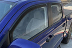 2019-2026 in-Channel Rain Guards for Dodge Ram 1500 Side Window Visor Deflectors Crew Cab Only Tinted Vent Shade Protectors 2020 2021 2022 2023 2024 2025