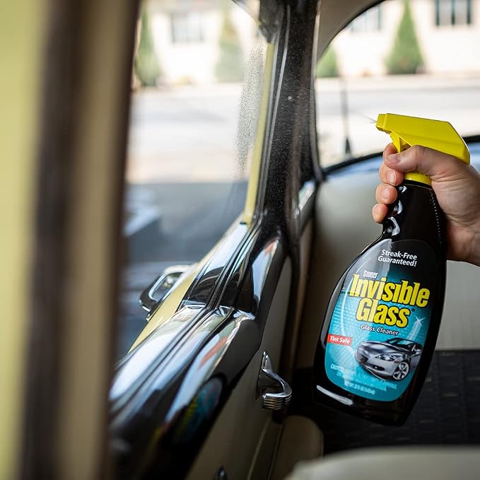 99016 5-Piece Windshield Glass Treatment Kit Includes Anti-Fog for Interior, Rain Repellent for Exterior, Premium Spray Glass Cleaner, and (2) Microfiber Cleaning Cloths