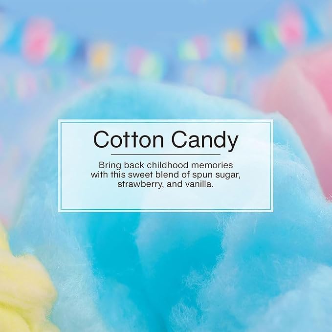 Car Air Freshener | Hanging Paper Tree for Home or Car | Cotton Candy | 6 Pack
