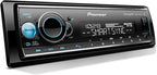MVH-S522BS 1-Din Digital Media Receiver – Bluetooth, SiriusXM, Color Change, USB, FLAC, Voice Control, 50W x 4 Output, 13-Band EQ, AM/FM Radio, iPhone/Android Compatible, Hi-Volt RCA Preouts