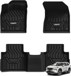 Floor Mats for Nissan Rogue 2021-2026 (Not Fit Rogue Sport), Custom Fit All Weather Protection Durable TPE Floor Liners for Nissan Rogue S/SV/SL/Platinum 2021-2026 1st & 2nd Row Car Mats, Black