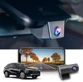 Dual 2160P+1080P Dash Cam Adapts for Toyota RAV4 2019-2021 (Model A, No Vents) & Prime Plug-in Hybrid, OEM Style, 2 Way HD Video, WiFi & APP, Loop Recording, G-Sensor, Easy to Use, 128GB Card