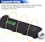 Digital Tire Pressure Gauge 230 PSI, Stainless Steel Dual Head Tire Gauge for Truck RV, Heavy Duty Tire Pressure Gauge with Backlit LCD and Flashlight for Easy and Accurate Reading