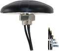 3-in-1 Professional Low-Profile MIMO LTE + GPS Screw Mount Combination Vehicle Antenna Compatible with Cradlepoint, Digi, Peplink and Other Modems/Routers (ANT-500-201)
