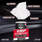 Canister Wipes - VRP & Total Car Interior Cleaner & Protectant, Great for Cars, Trucks, SUVs, RVs, & More (60 Ct)