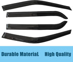 Window Visors Rain Guards for Ford Explorer 2011-2019 Window Deflectors | Vent Deflector, Vent Visor, Sun Shades, Window Shields, Car Accessories, Dark Smoke