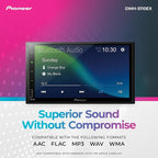 DMH-S110EX 7" Double-Din Digital Multimedia Receiver - Built in Bluetooth, Smartphone Integration, Touchscreen, Rear Camera Input