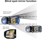 Blind Spot Mirror, 2 inch Rearview Convex Side Mirrors for Cars SUV Truck Van Stick on 3M Adhesive, Rear View HD Glass Frameless Sway Rotate adjustable Wide Angle 2PCS (Rhombus)