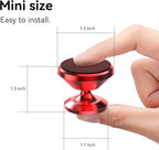 【2 Packs Magnetic Phone Holder for Car【Strong Magnet】 Phone Holders for Your Car Phone Holder Mount【4 Metal Plate】 Universal Car Accessories for Women Men for iPhone Samsung Speakerphones