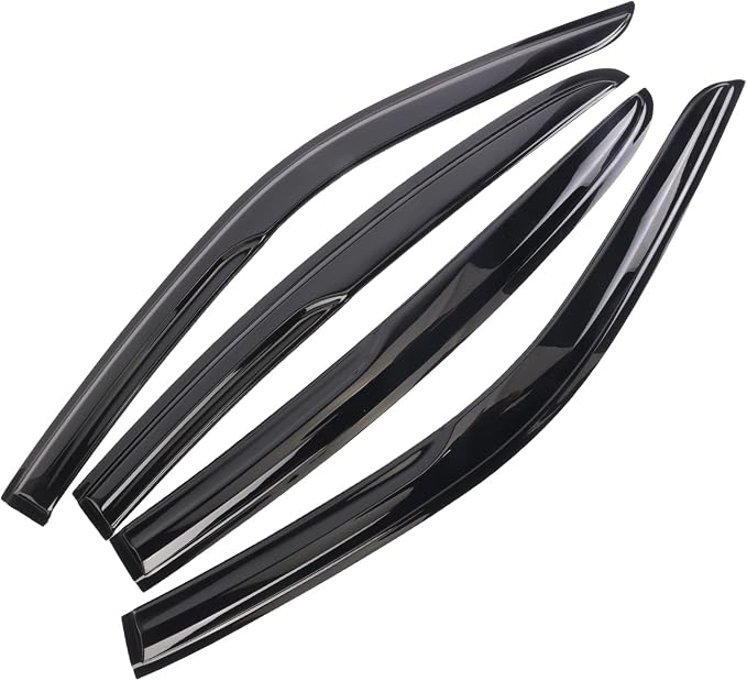 Window Visors Rain Guards Deflector 4 Piece Set for 2011-2021 Dodge Charger 94313