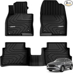 Floor Mats Fit for Mazda CX5 2025 2024 2023 2022 2021 2020 2019 2018 2017 Custom Fit TPE All Weather Floor Liners 1st & 2nd Row Car Mats for Mazda CX-5, Black