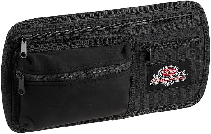 AutoBoss Visor Organizer, Auto Boss (AB30040), Black
