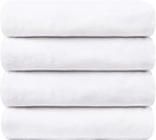 Bath Towel, Microfiber Bathroom Towels Set 4 Pack (30" x 60") for Adult Men Women - Large Size, Extra Absorbent, Quick Drying as Hair Wrap, Swim, Fitness, Sport, Yoga