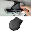 Car Visor Sunglasses Holder, Magnetic Vehicle Sun Visor Eyeglasses Hanger Ticket Card Holder Clip, Auto Interior Sunvisor Glasses Mounter Organizer, Universal for Vehicles (Black)