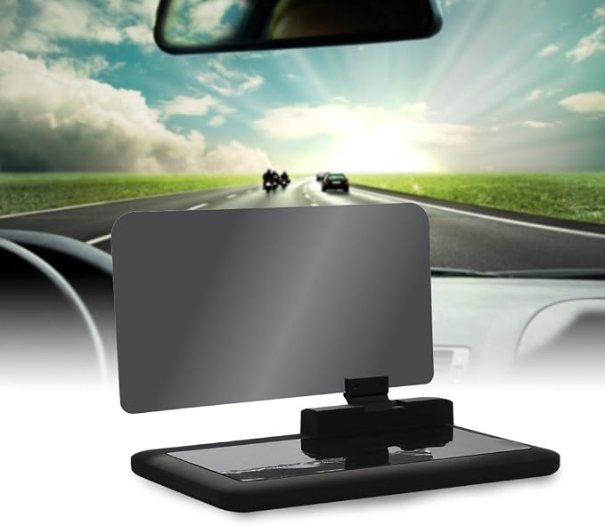 Car HUD Phone GPS Heads Up Display for Navigation HD Image Reflector Head Up Display Phone Holder Mount Hud Reflector Screen