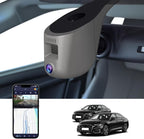Single Channel 4K Dash Cam for Audi A6 2025(with ADAS), 55 TFSI Quattro Remium, Avant, Hybrid, Sportback,OEM-Style,Loop Recording,Easy Installation,WiFi & App,64G Card
