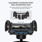 Cell Phone Holder for Car, CD Slot Car Phone Mount, One Button Release Easy Installation CD Player Car Phone Holder Mount Compatible with iPhone 17 16 15 14 13 12 Pro MAX Galaxy S25 S20 S20+ S10
