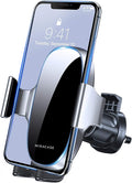 Upgraded-2nd Generation Universal Phone Holders for Your Car, Hands Free Air Vent Car Phone Holder Mount Compatible with iPhone 16/15/14/13/12/11 Series and All Phones