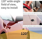 car Electronic Rearview Mirror, Right Blind spot Assistance Mirror for Vehicles, High - Definition Night Vision dashcam, Parking Monitoring, CMS (Black)