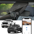 4K Dash Cam Suitable for GMC Sierra 1500 2500HD 3500HD (HD2-6275, Small Cover) 2020-2026, OEM Factory Look, UHD 2160P Video, WiFi & APP, Loop Recording, G-Sensor, Plug & Play, 64GB Card