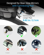 Rear View Mirror Phone Holder Mount for Car, Aluminum Multi-Directional metal arms and 360-degree Rotatable Retractable, Auto Essentials Accessories Compatible with iphone android phones (Silver)