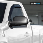 in-Channel Incredibly Durable Rain Guards Compatible with Silverado/Sierra 1500 2007-2013 Regular Cab, Window Deflectors, Vent Deflector, Truck Accessories 2pcs - 307265