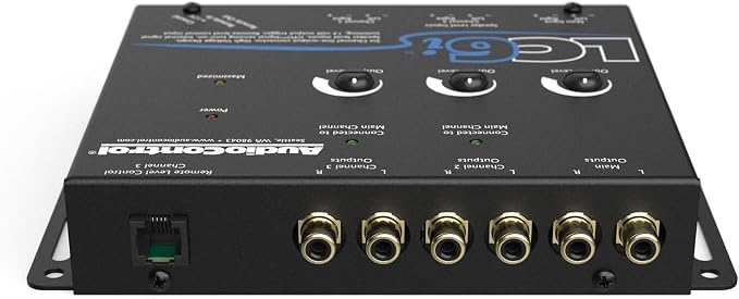 LC6i Black 6 Channel Line Out Converter with Internal Summing