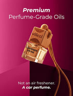 Car Air Freshener Champagne & Soirees – Stronger Formula | Luxurious Auto Perfume | Premium Hanging Air Freshener | Long Lasting Up to 120 Days | 1 Bottle of Car Scent