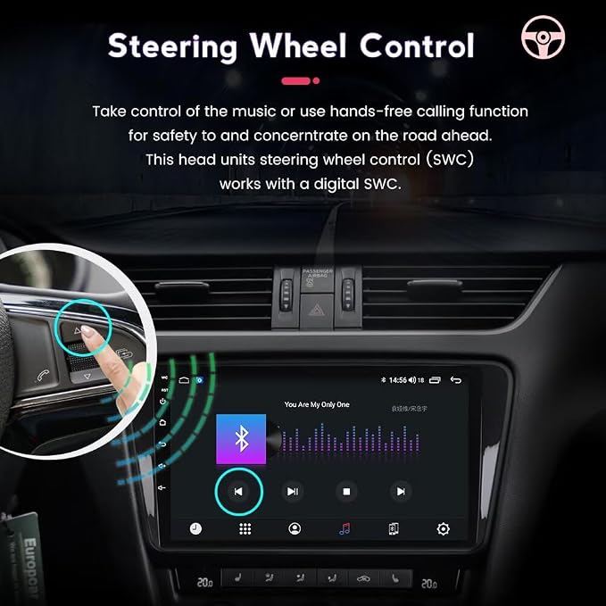 Car Stereo Radio for Scion tC 2011 2012 2013 2014 2015 2016 - Wireless Wired Car-Play and Android Auto GPS Navigation - (4GB+64GB) Head Unit 9 Inch Blue-Tooth 5GWiFi Update Kit RDS FM AM DSP