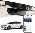 4K STARVIS 2 Dash Cam for Toyota Camry LE SE XLE XSE Nightshade,OEM-Style Hidden Front and Rear Camera, WiFi App, Loop Recording, G-Sensor, Parking Hardwire Kit Included, 64GB
