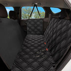 Dog Car Seat Cover, X-Large Heavy Duty Pet Seat Cover for Back Seat, Extra Padded Non-Slip Dog Hammock, Water-Resistant Back Seat Protector for Cars Trucks and SUVs (64” W x 60" L)