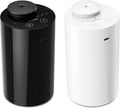 Waterless Diffuser for Essential Oil, Car Diffsuer, Battery Operated Nebulizer, 0.7 Fl Oz/ 20mL, Mini Scent Air Machine, 3 Timers & 3 Mist Levels for Home, Room, Car, Office - AN6 Black+White