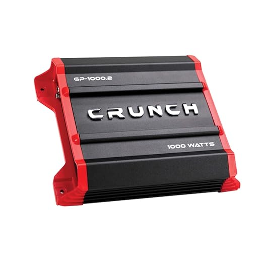 Ground Pounder GP-1000.2 1000 Watt 2 Channel Amplifier