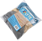 Premium Lint Free Microfiber Cleaning Covers for Windshield Cleaning Tool, Fits 4x6 inch Plate (Blue/Gray/Teal, 6 Pack)