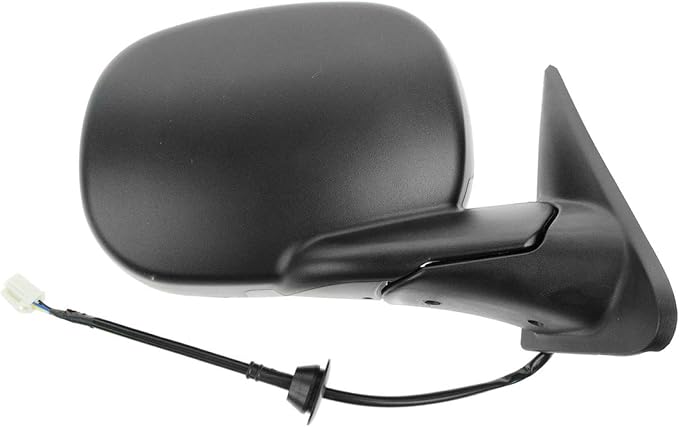Passenger Side View Mirror Manual Folding Electric Adjustment Heated No Memory Textured Compatible with 1998-2001 Dodge Ram 1500 1998-2002 Ram 2500, 3500