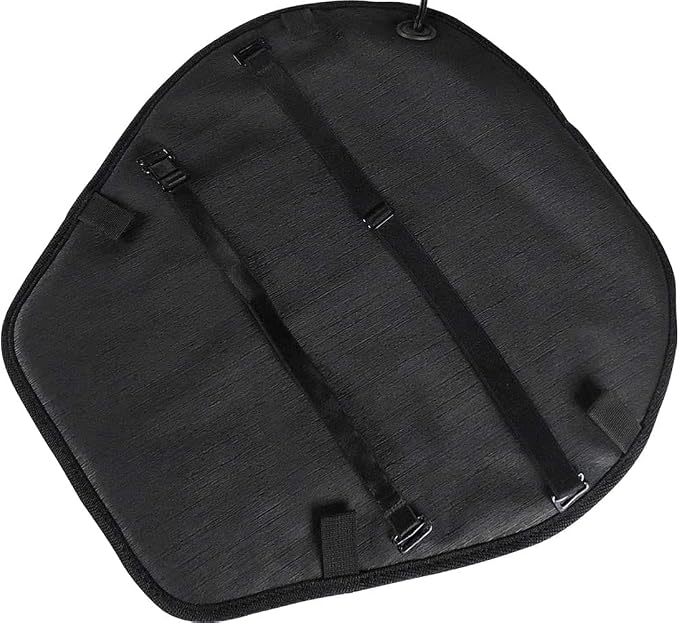 Heated Seat Pad for Motorcycle, ATV, Scooter & Snowmobile | Universal Fit Heated Seat Pad - Place On Top of Existing Seat | Exterior Warm Seat Cover | 12V Electric Heat Powersport Seat Warmer