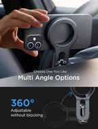 for MagSafe Car Mount, 2026 Magnetic Phone Holders for Car Air Vent Phone Mount [Ultra-Magnetic] Hands Free Cell Phone Holder Car Accessories for Men Women fit iPhone 17 16 15 14 13 Pro-Blue