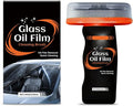 Oil Film Cleaning Brush for Car Windshield, 100g Glass Oil Film Remover with Reusable Cleaning Board, Removes Smudges & Water Spots, Anti-Fog for Safe Driving & Rainproof Prep