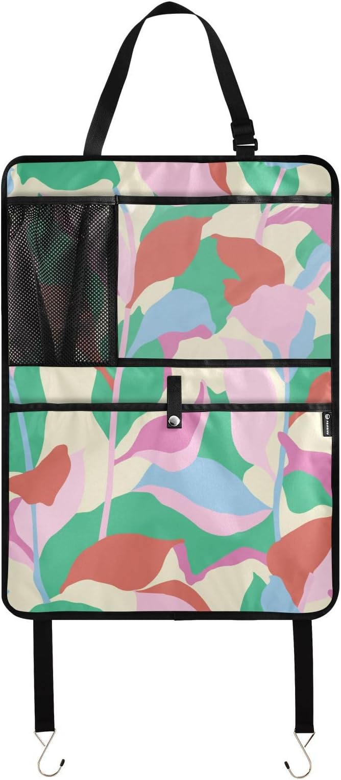 Kick Mats Backseat Protector with Anti Kick Design Offering Safety and Space for Backseat Essentials