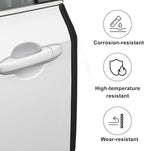 16.5 Ft (5m) Universal Car Door Edge Guards, Black | Rubber U-Shaped Trim Protector, No Glue Required
