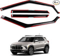 in-Channel Rain Guards for Chevy Chevrolet Trailblazer 2021-2026 | Shatterproof, Easy Install, Extra Durable, Fits Great, High Quality, Black Auto Accessories, Side Window Deflector & Visors