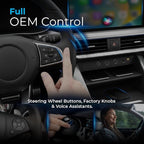 AI Box Lite – Wireless CarPlay & Android Auto Adapter, Plug-and-Play, Fast Connection, Stable Performance, Stream Netflix & YouTube via Hotspot, Works with OEM Touchscreen