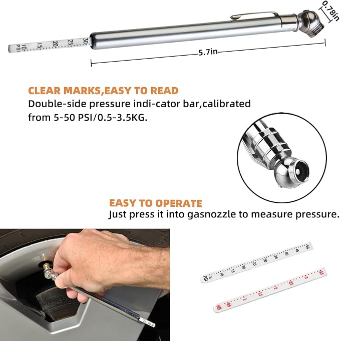 Car Roadside Emergency Kit,Auto Vehicle Truck Safety Emergency Road Side Assistance Kits with Jumper Cables,Safety Hammer,Reflective Warning Triangle,Tire Pressure Gauge,Tow Rope,etc