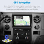 5G WiFi Car Radio Stereo for Ford F150 2009-2012,9" HD IPS Touch Display,Wireless CarPlay/Android Auto,GPS DSP RDS,Upgrade Bluetooth 5.0 AM/FM Stereo Low-end Car